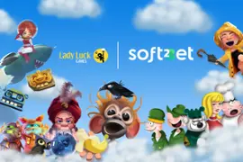 ladyluckgames-soft2bet-partnership-logos