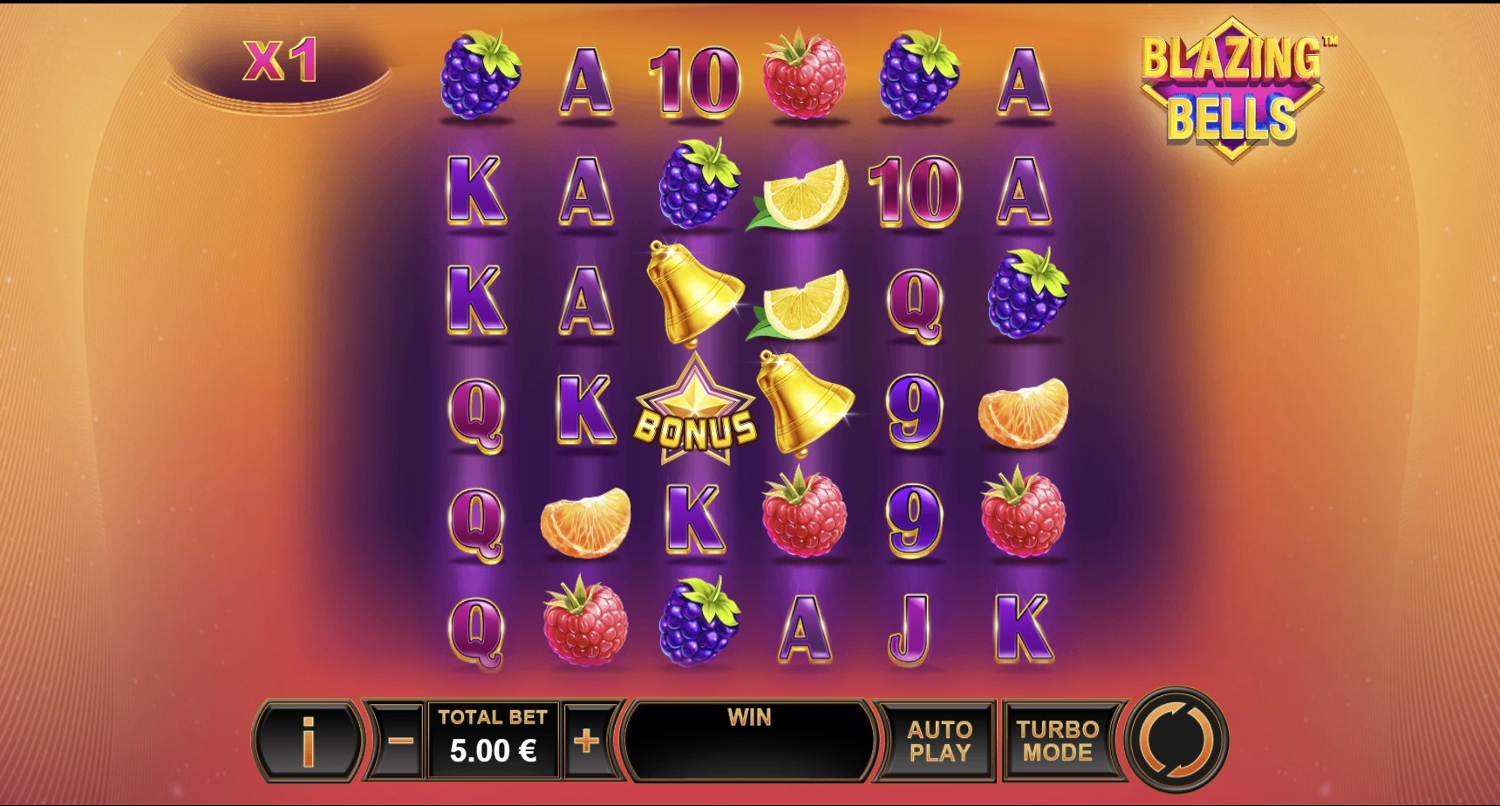 Blazing Bells Free Play in Demo Mode