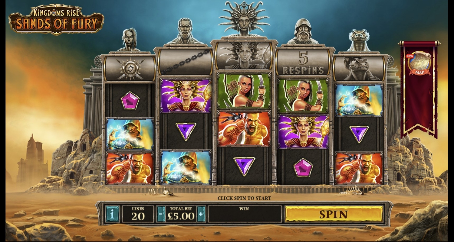 Kingdoms Rise: Sands of Fury Free Play in Demo Mode