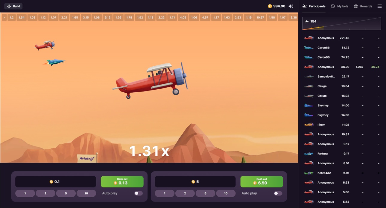 Play Free Aviatrix Game