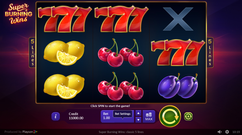 Spielen Sie Burning Wins: Classic 5 Lines Kostenlos Im Demo Mode Von Playson Spielen Sie Burning Wins: Classic 5 Lines Kostenlos Im Demo Mode Von Playson