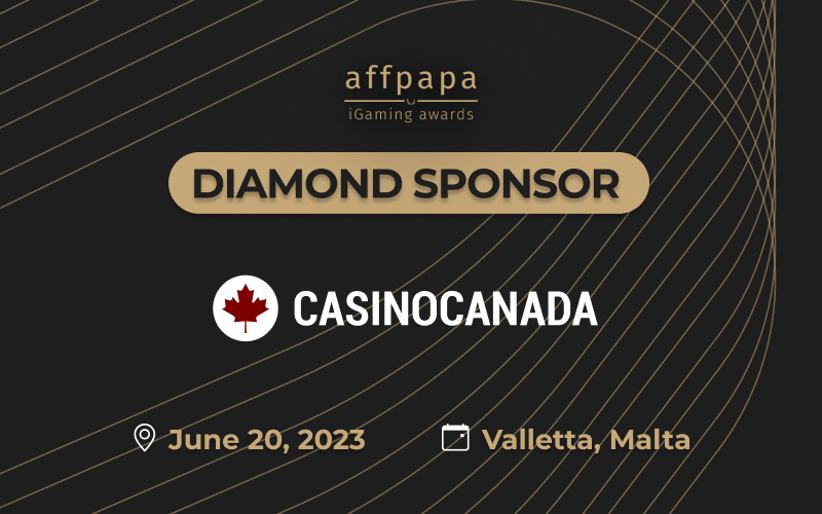 CasinoCanada becomes Diamond Sponsor for AffPapa