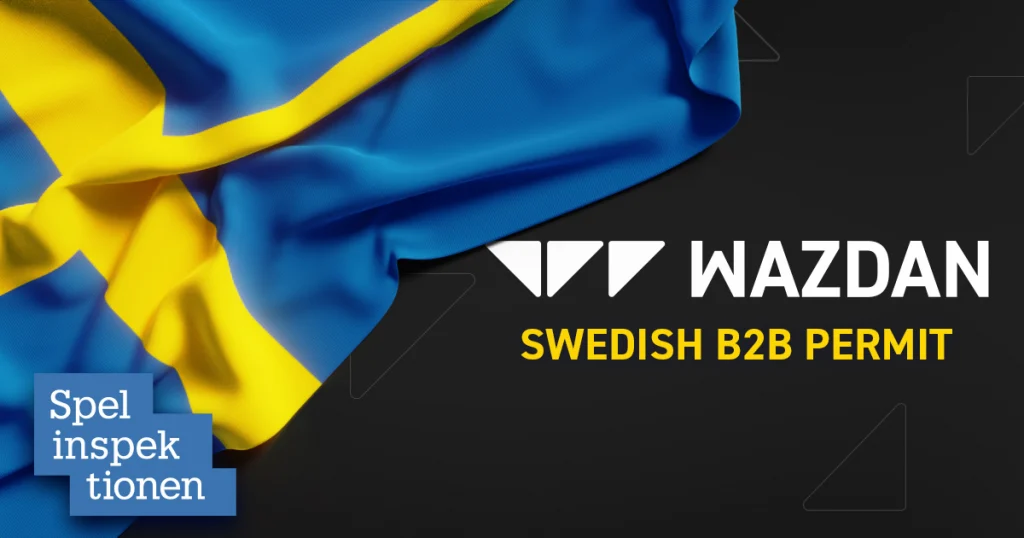 Wazdan and Swedish license.