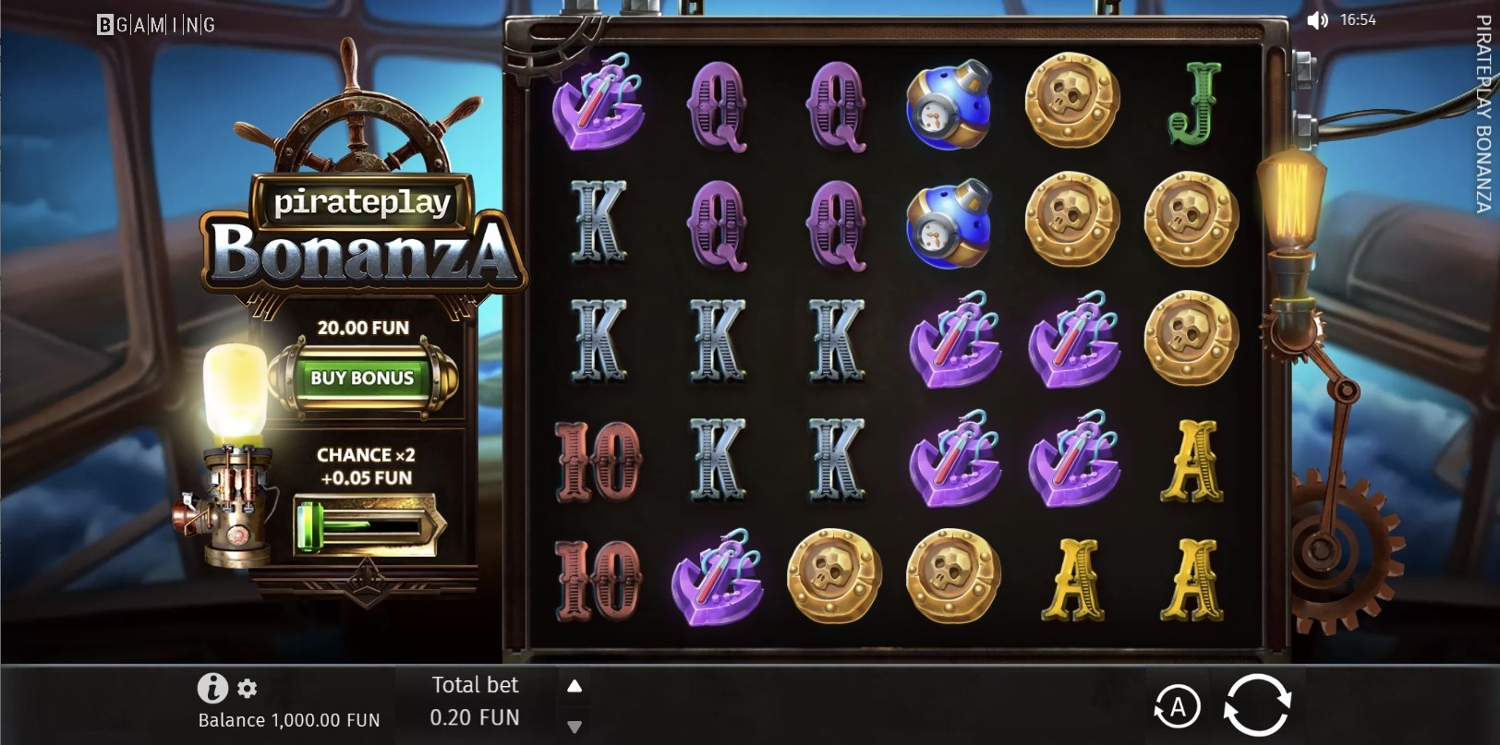 pirate bonanza slot provider apa
