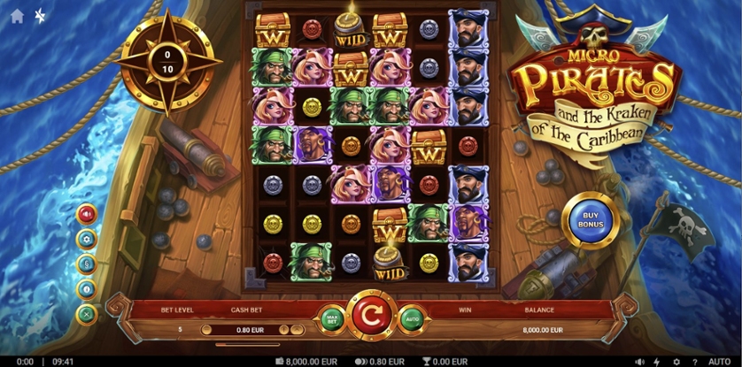 Micropirates and the Kraken of the Caribbean Demo Play Free Slot Game
