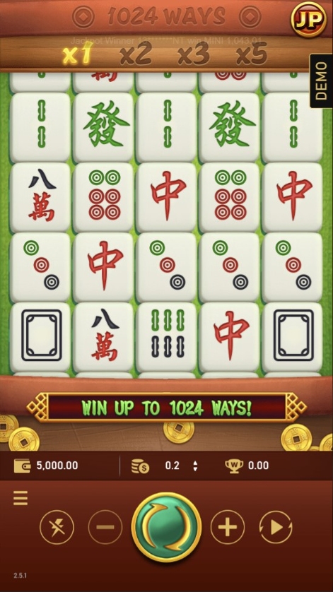 JP Mahjong Free Play in Demo Mode