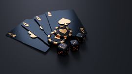 Blackjack card game.