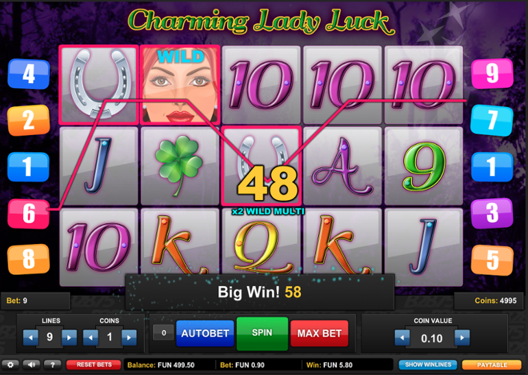 Wild doubles the win