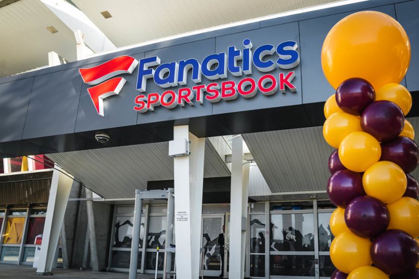 Fanatics Sportsbook retail location.