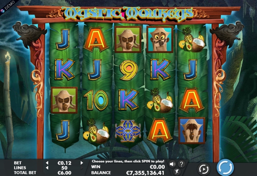 Play Mystic Monkeys Slot Machine Free With No Download