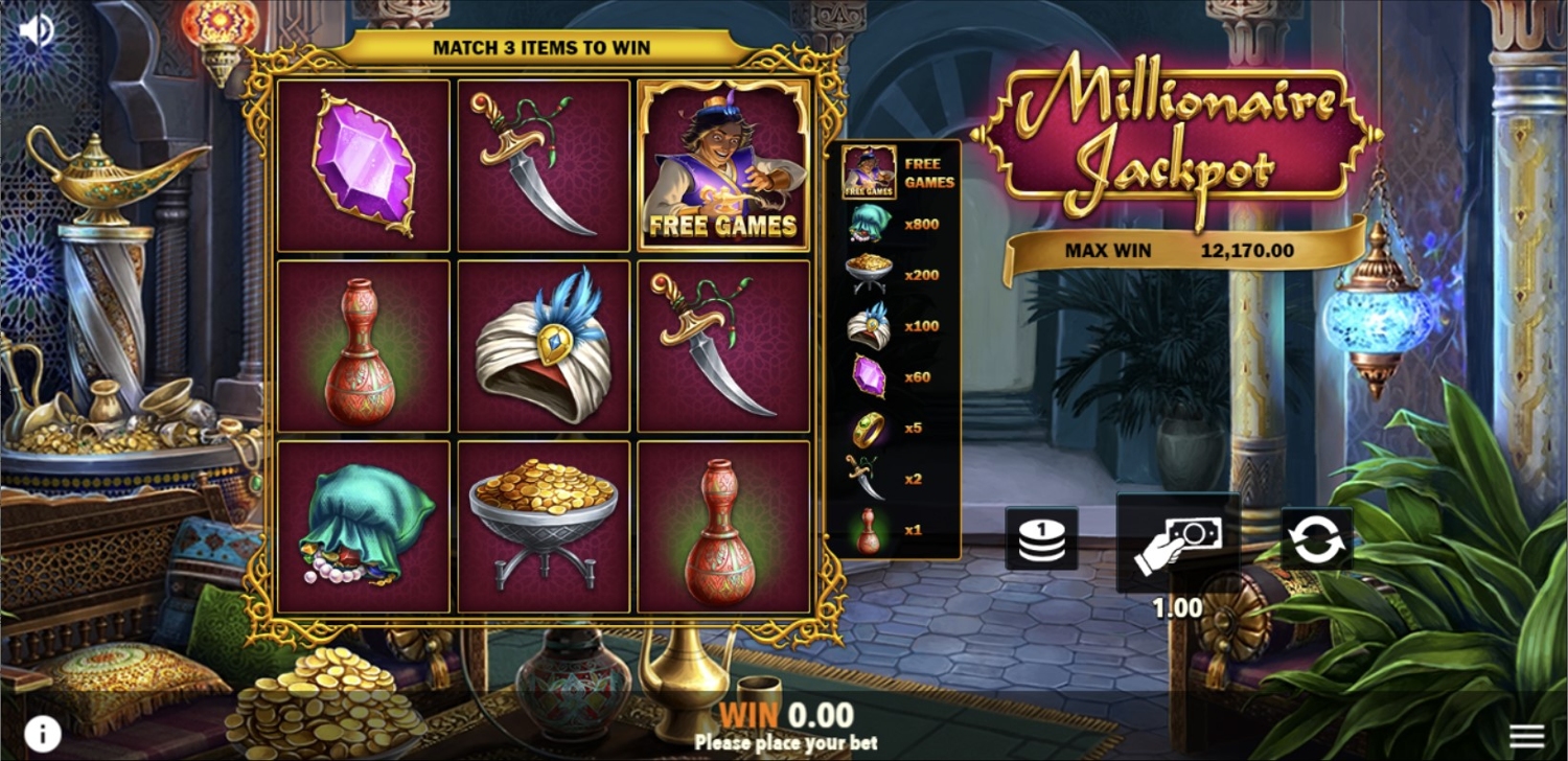 Millionaire Jackpot Scratchcard Demo Play Free Casino Game