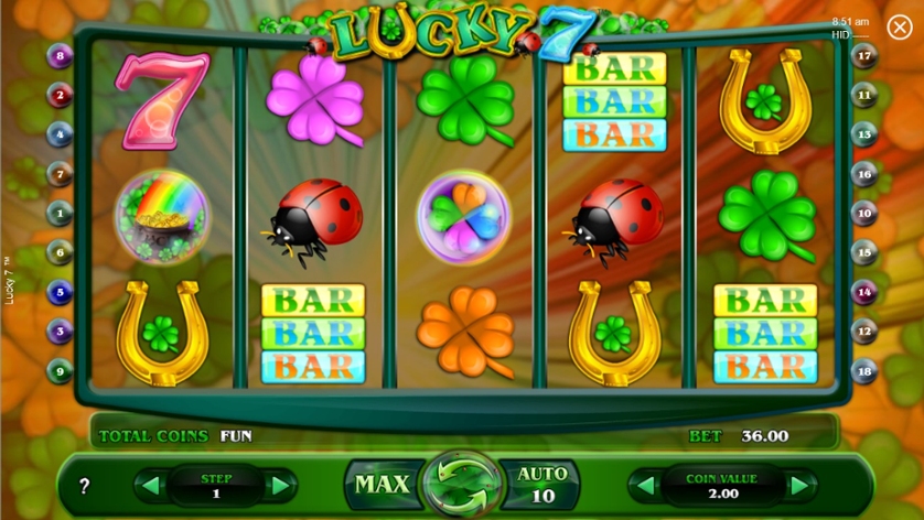 игровой автомат lucky 7