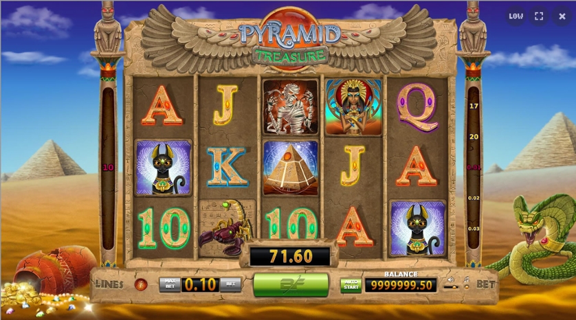 Pyramid treasure сокровище пирамиды — игровой автомат без регистрации нба расчет эффективной