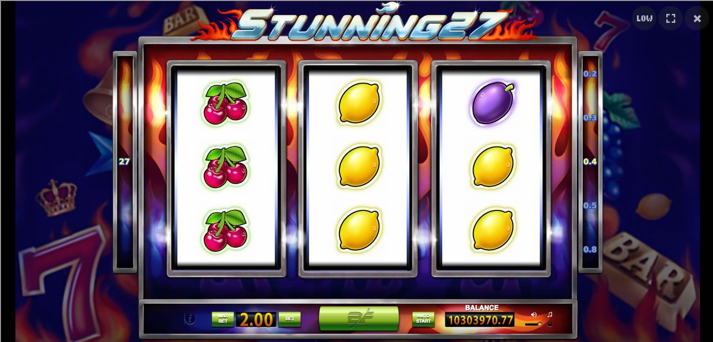 Free three reel slot games