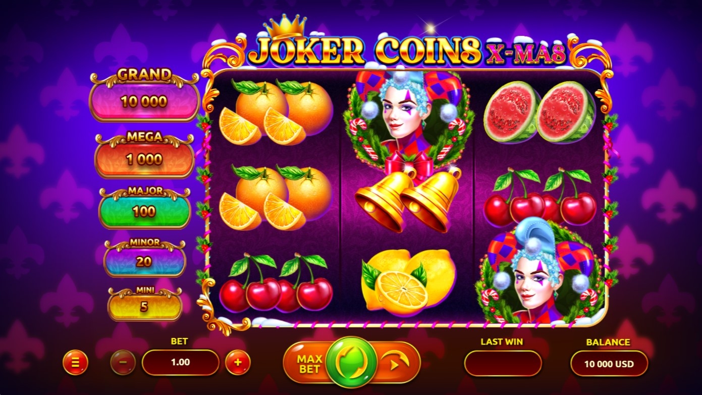 Joker Coins X-mas Free Play in Demo Mode