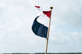 Dutch flag.