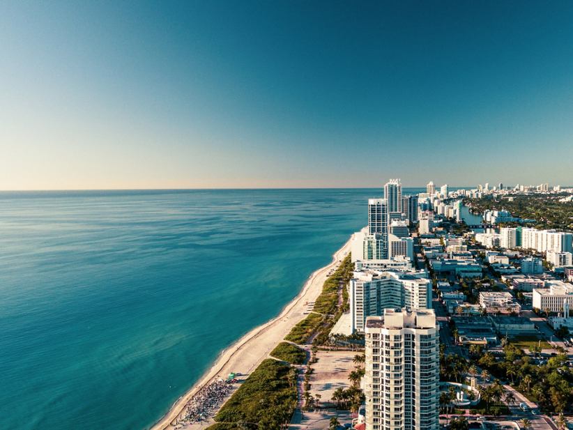 Miami's beach