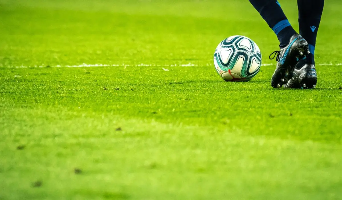 soccer and a ball