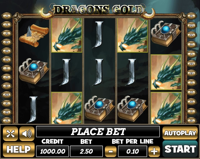 Jogar Dragons Gold no modo demo