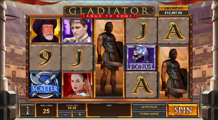 Try The Gladiator Of Rome Slots With No Download