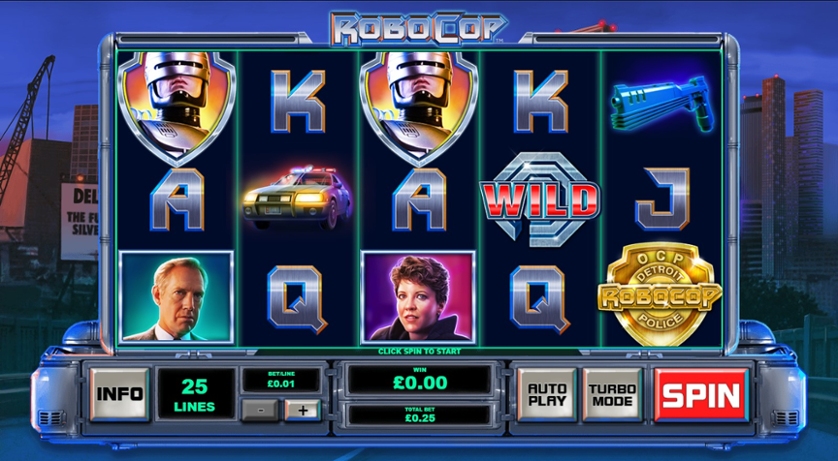 RoboCop Demo Slot Machine