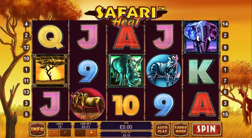 Free Slots.Com Tropical Safari