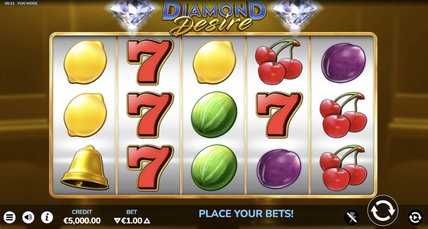 Diamond Desire, play it online at PokerStars Casino