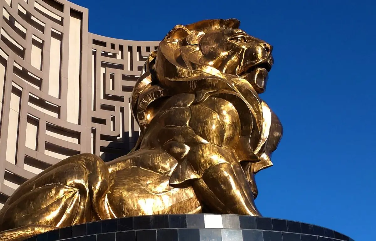 BetMGM's signature lion.