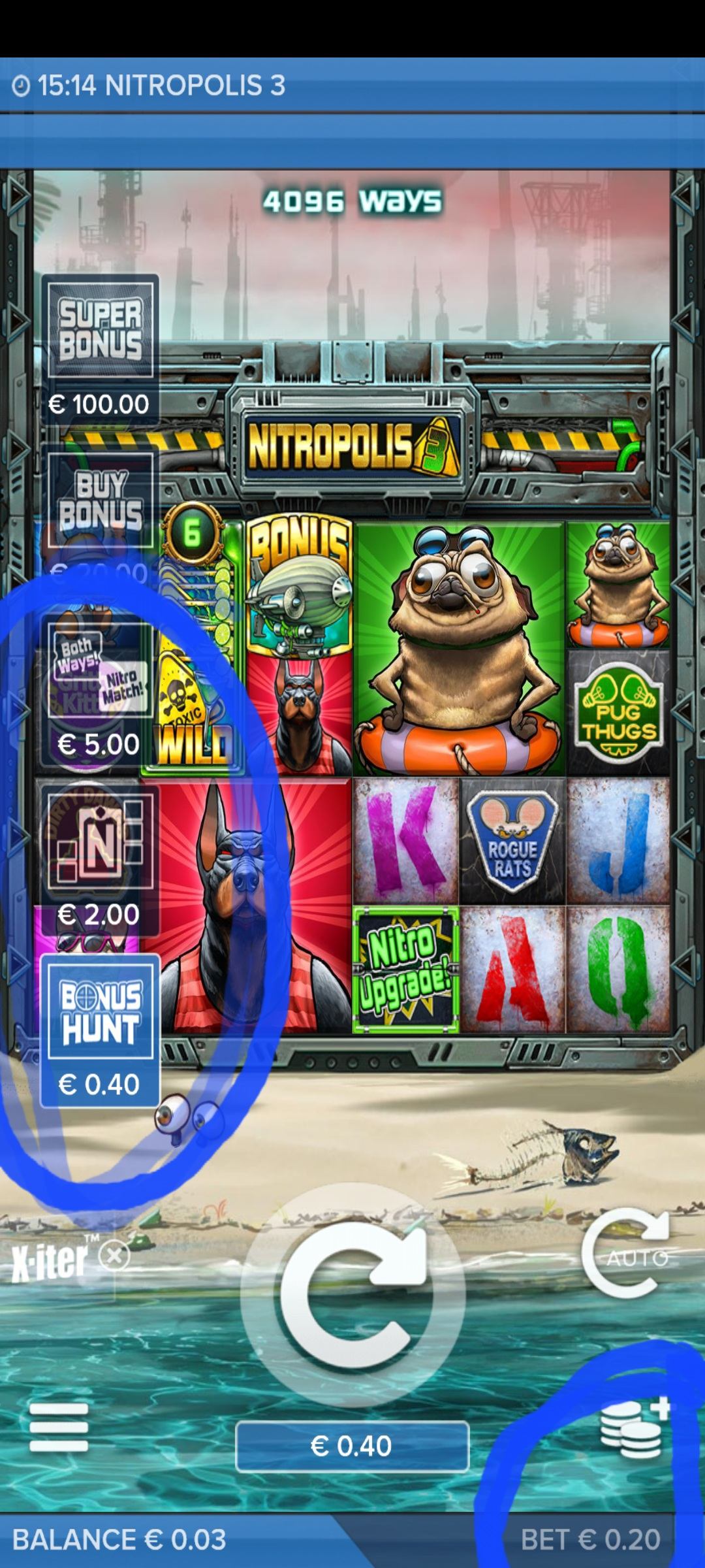palm slots casino