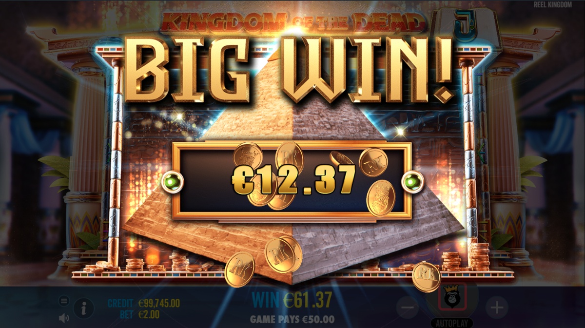 Kingdom of the Dead big win