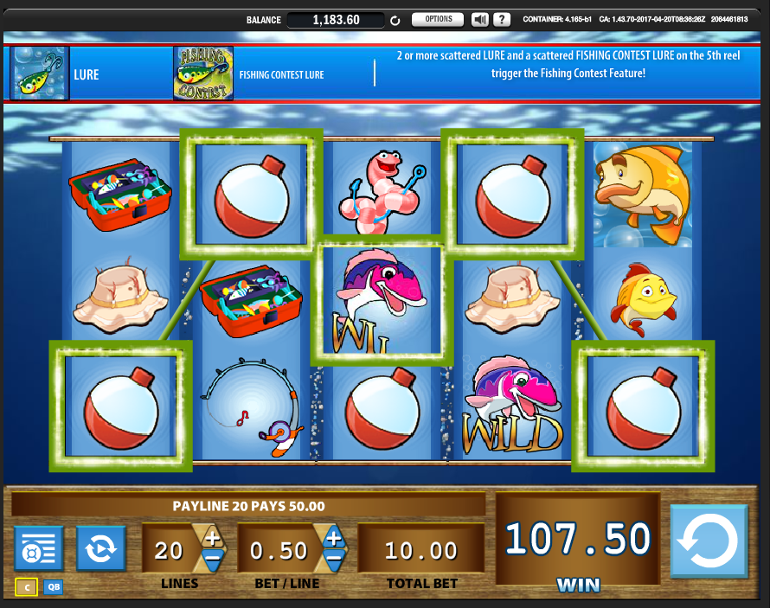 Reel Em In Cast For Cash Slot Machine