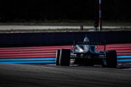 A race car in Formula 1