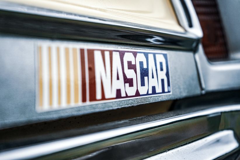 NASCAR logo.