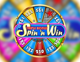 Triple Bonus Spin 'N Win