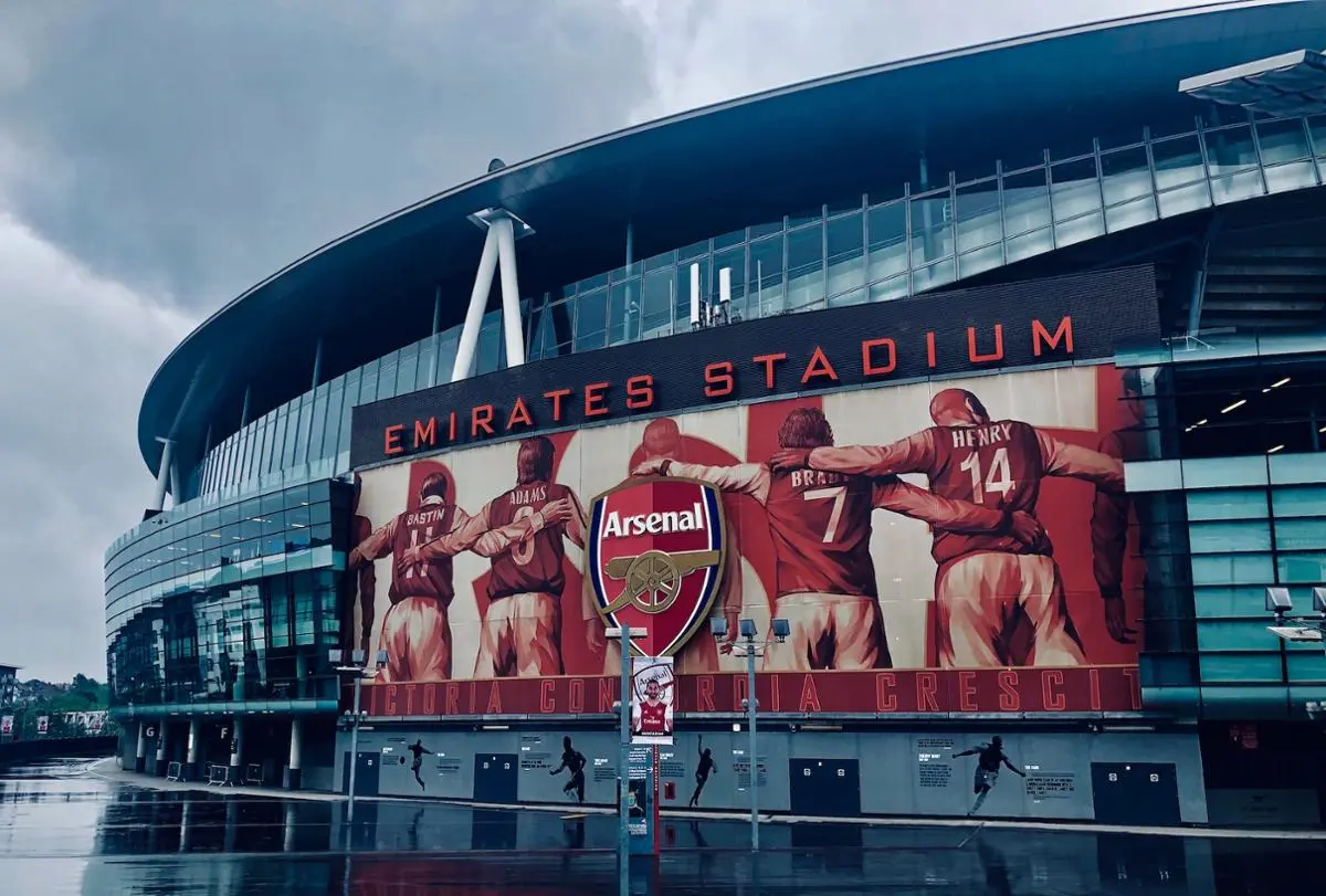 Arsenal's stadium.