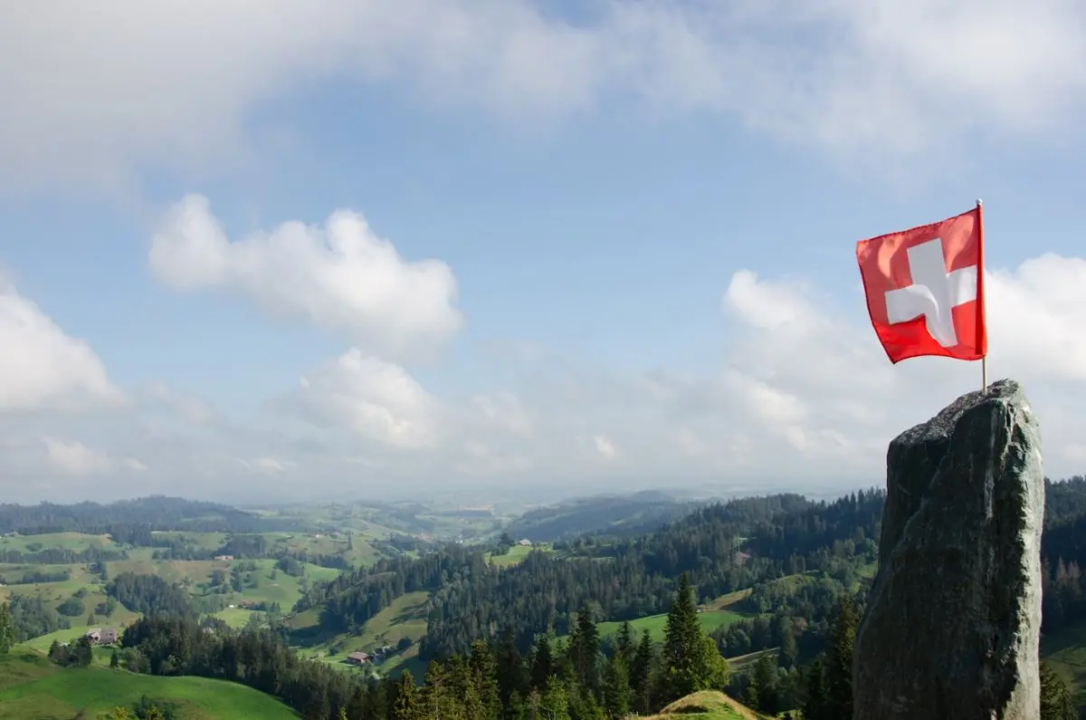 Swiss national flag.