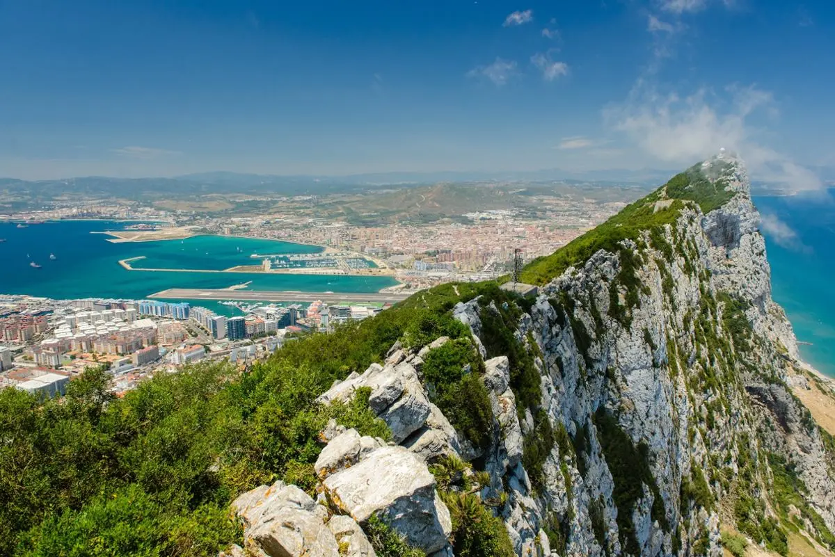 Gibraltar scenery.