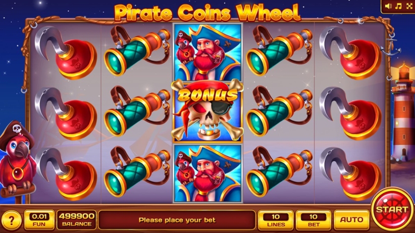 Pirate Coins Wheel slot