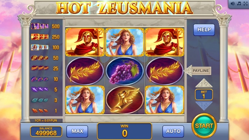 Hot Zeusmania (Pull Tabs)