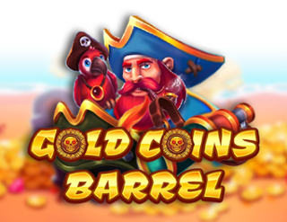 Gold Coins Barrel