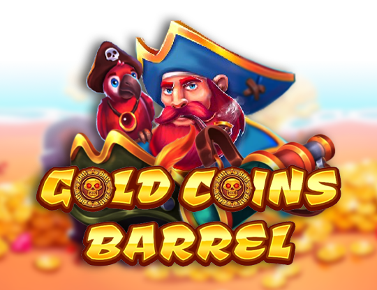 Gold Coins Barrel