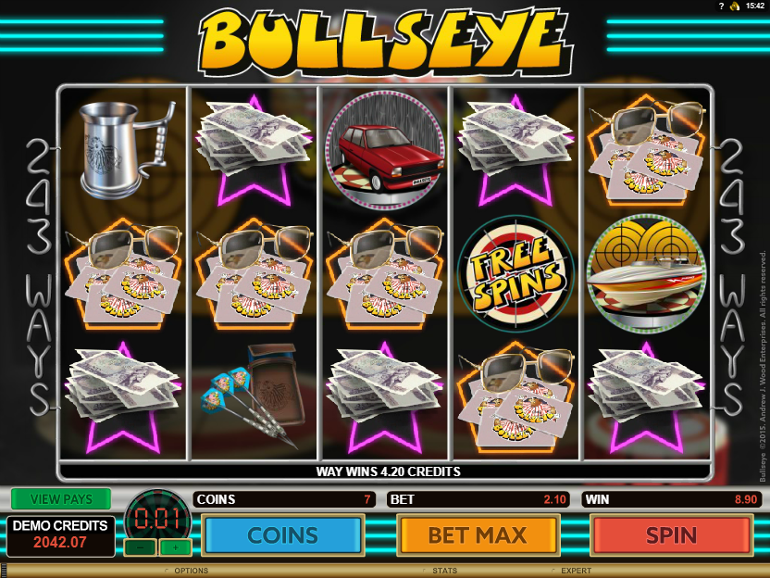 Bullseye slot