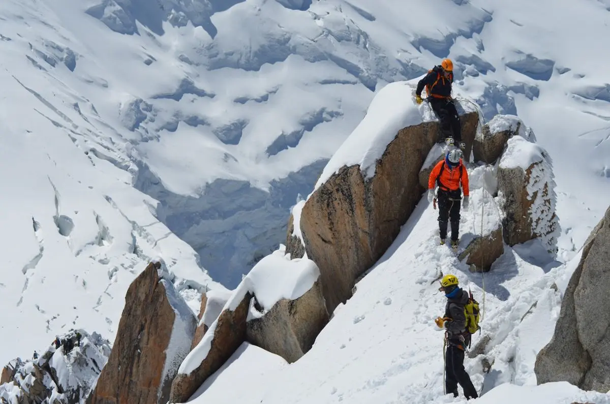 Climbing up