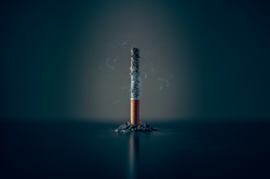 Cigars, smoking.
