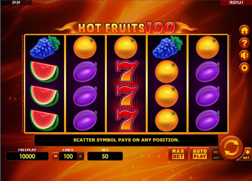 Hot Fruits 100 Slot Hot Fruits 100 Slot