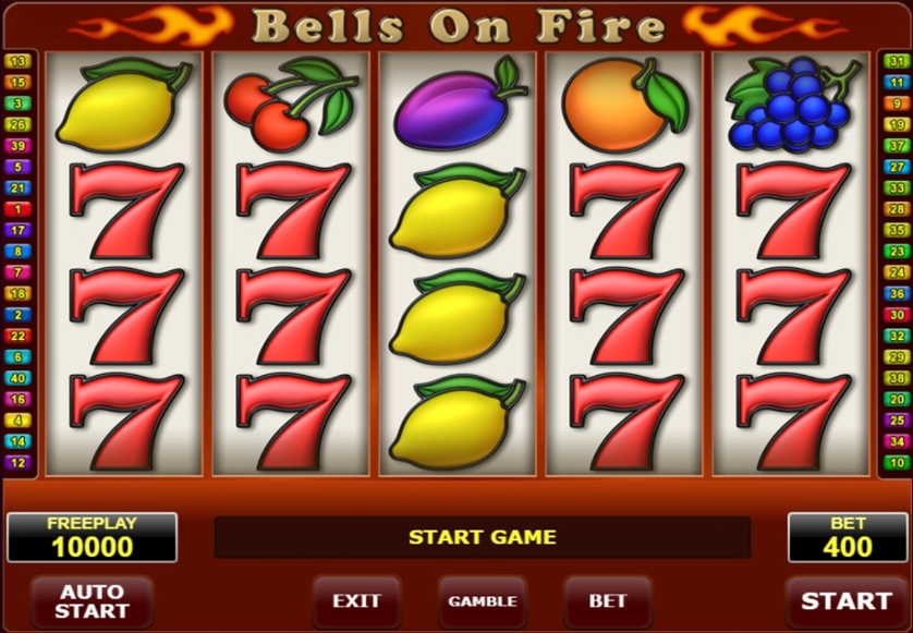 Spielen Sie Bells on Fire kostenlos im Demo Mode von Amatic
