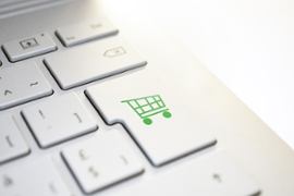 keyboard-button-with-shopping-cart