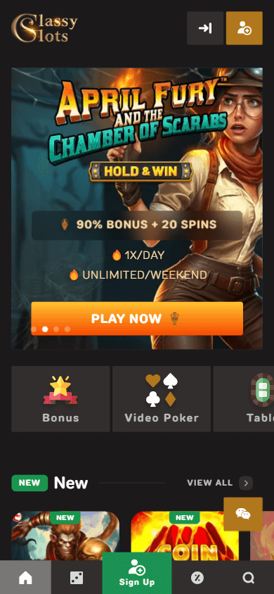 classy_slots_casino_homepage_mobile