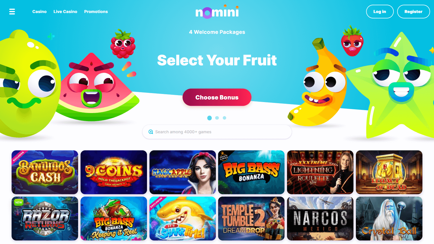 nomini_casino_homepage_desktop