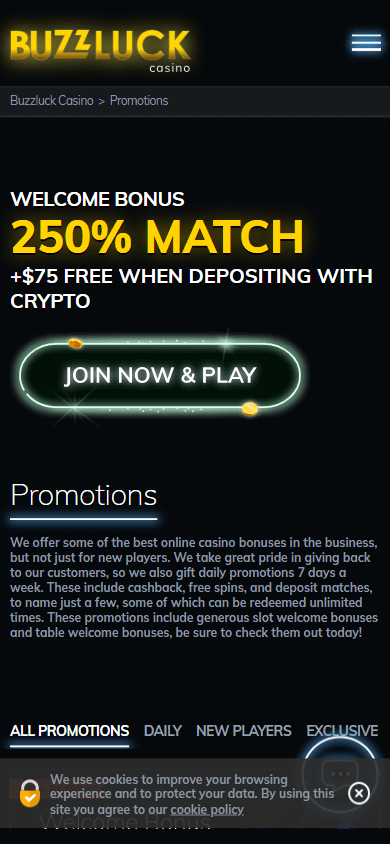 buzzluck_casino_promotions_mobile